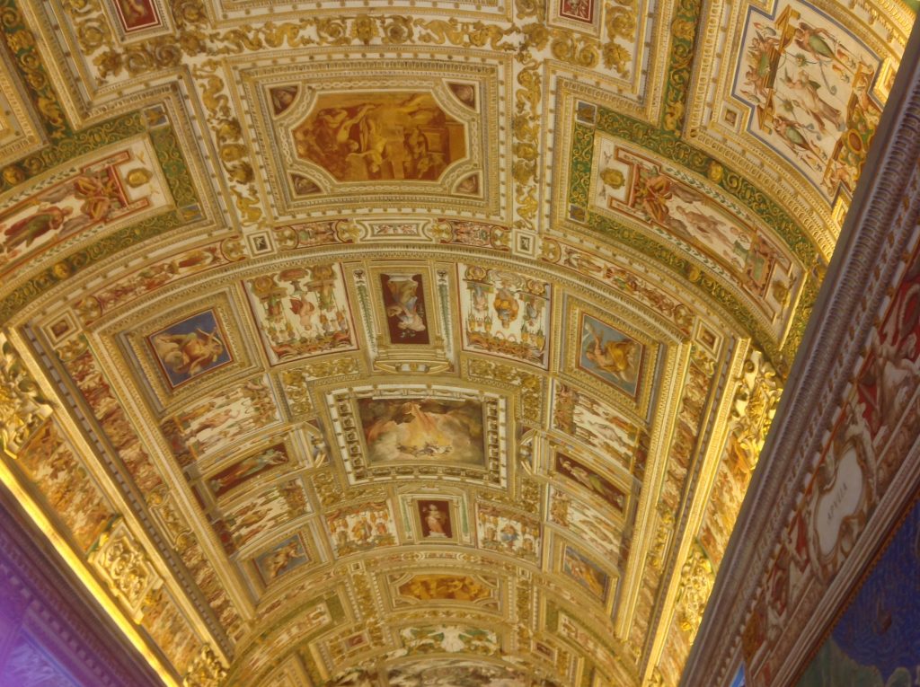 Ceiling of St. Peter’s Basilica